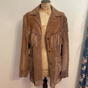 Scott NYC true vintage western jacket with fringe